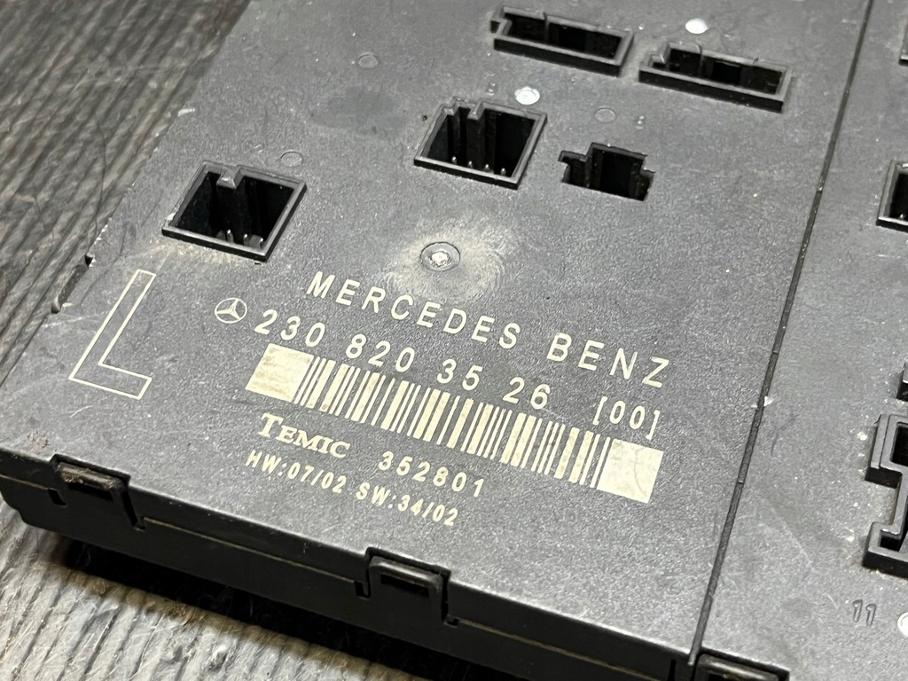 фото №3, Mercedes r230 модуль дверь 2308203526