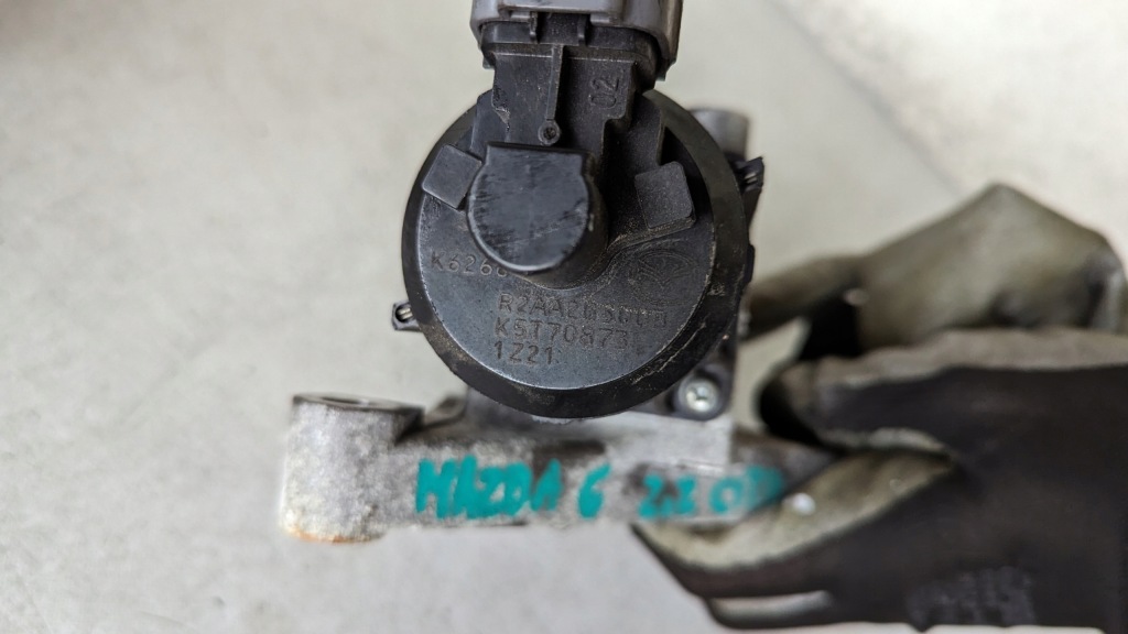 фото №2, Клапан egr mazda 6 gh 2.2 mzr-cd