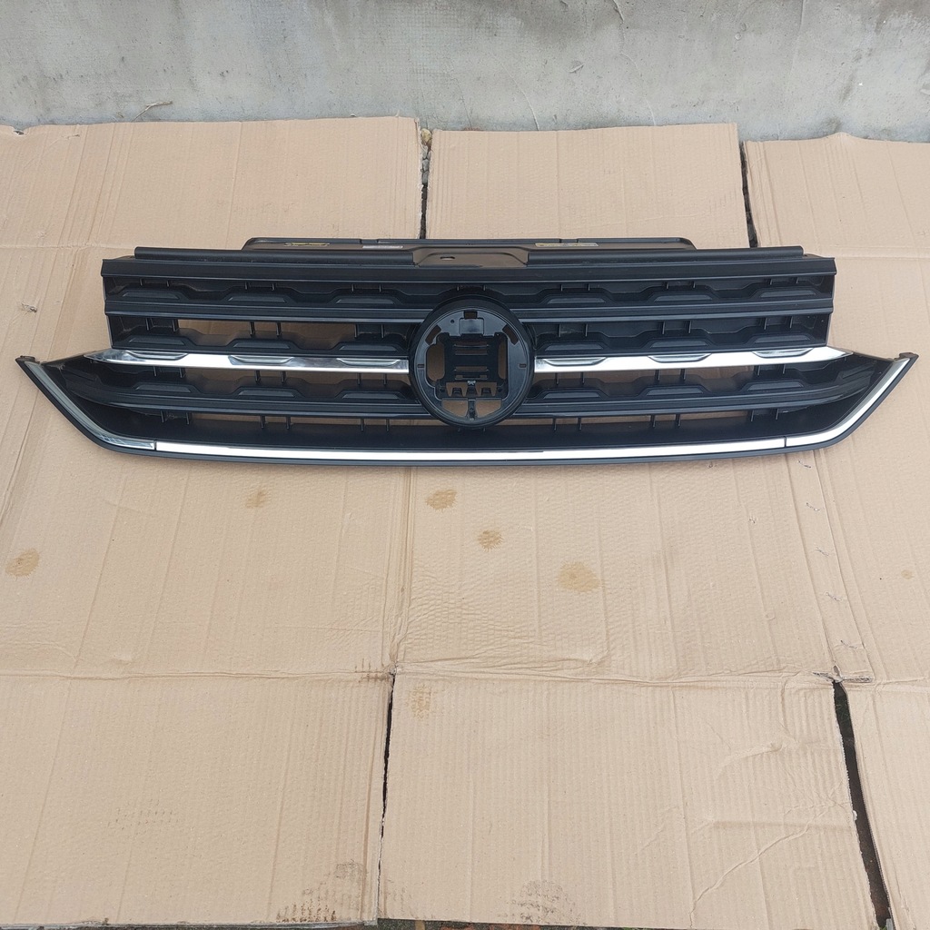 фото №4, Решётка радиатора решётка радиатора бампер перед vw t-cross хром