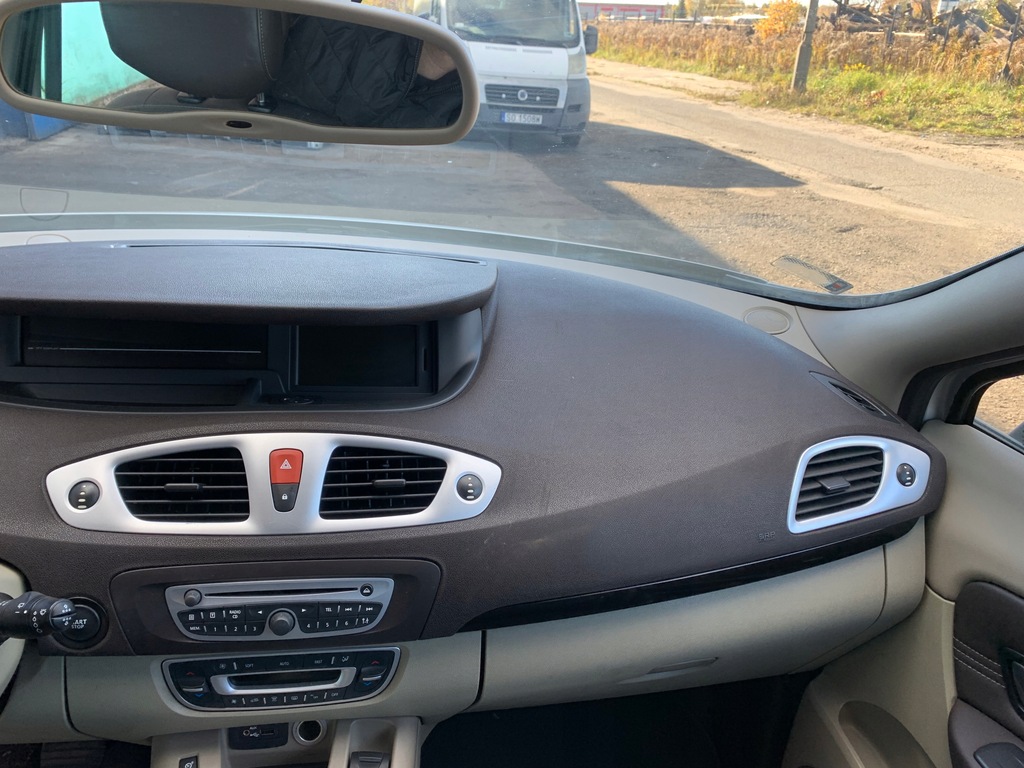 фото №3, Панель приладів консоль renault scenic iii подушка air bag