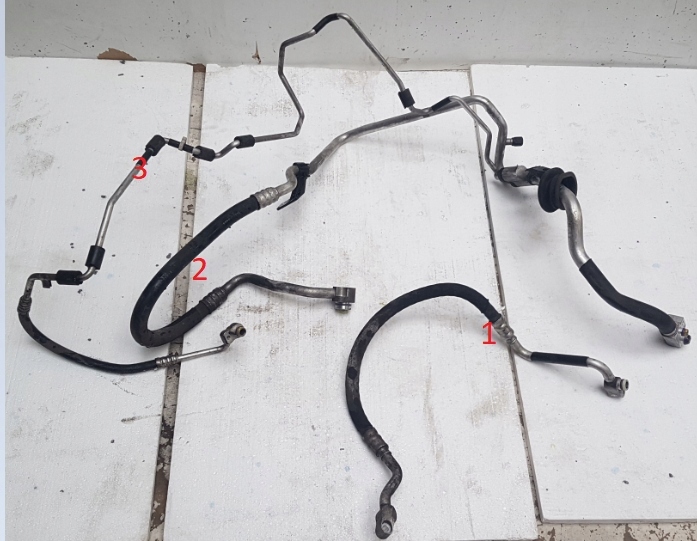 фото №1, Трубка шланг кондиціонера audi s5 8t 3.0 tfsi