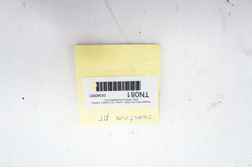 фото №5, Tn081 peugeot 508 ii 1.6i поворотный кулак правый задняя