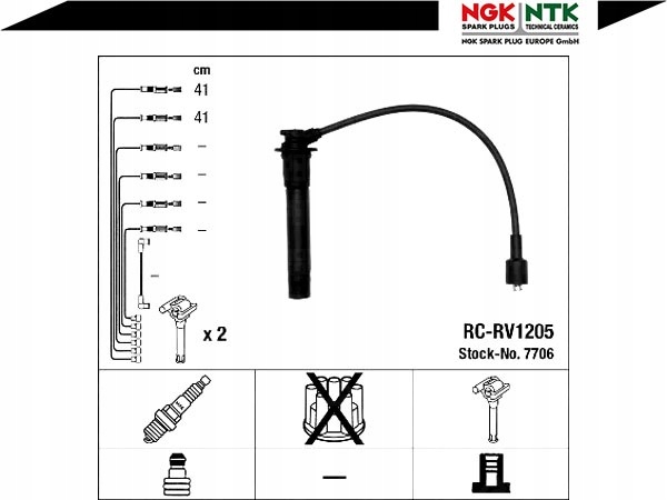 фото №3, Провода зажигания [ngk]
