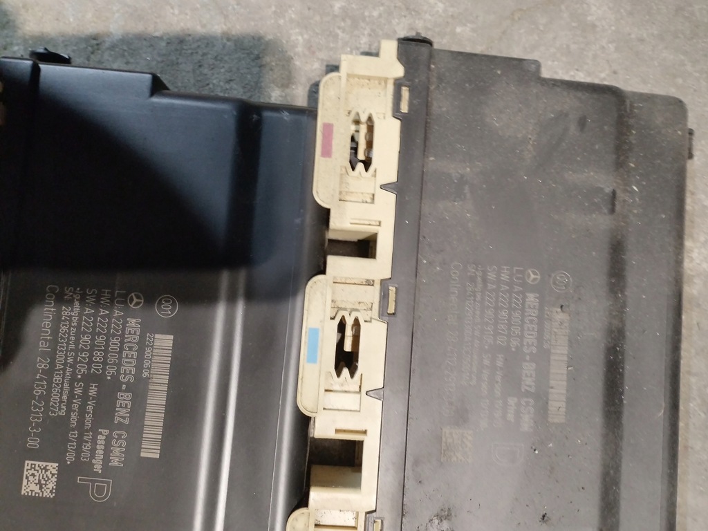 фото №5, Mercedes w222 модуль сиденье блок управления левый legal prawego-brak