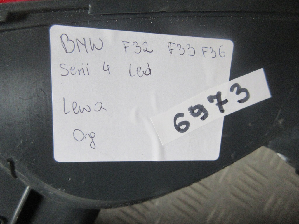 фото №7, Лампа задняя задняя левая bmw f32 f33 f36 led serii 4 w крыло