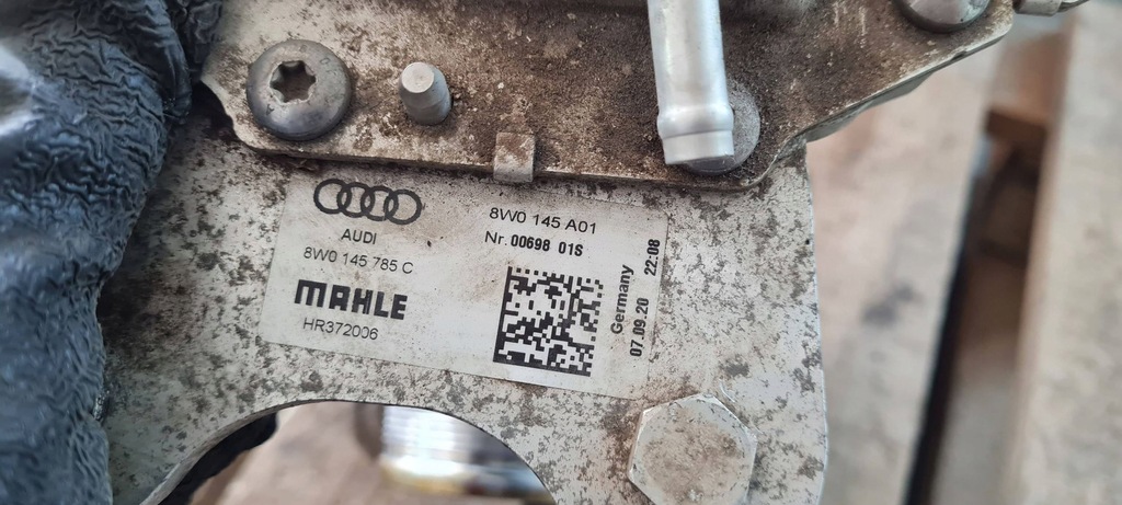 фото №11, Rs5 8w lift інтеркулер повітря mahle лівий 2.9 tfsi 8w0145a01 rs4 b9