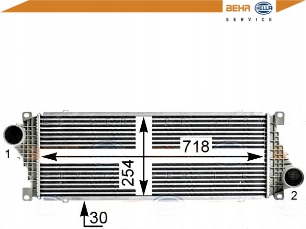 Behr-hella интеркулер mercedes vw cdi tdi sprinte Оригинал