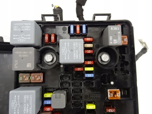фото №8, Opel corsa e коробка предохранителей реле 39080926