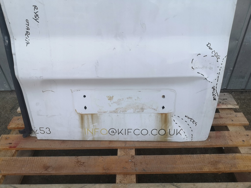 фото №9, Дверь распашные правый задняя opel vivaro a renault trafic ii lift 06-14