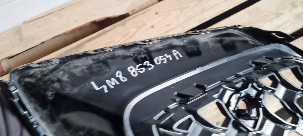 фото №11, Sq8 4m q8 решётка бампера правая правый перед sline czarna 4m8853054a