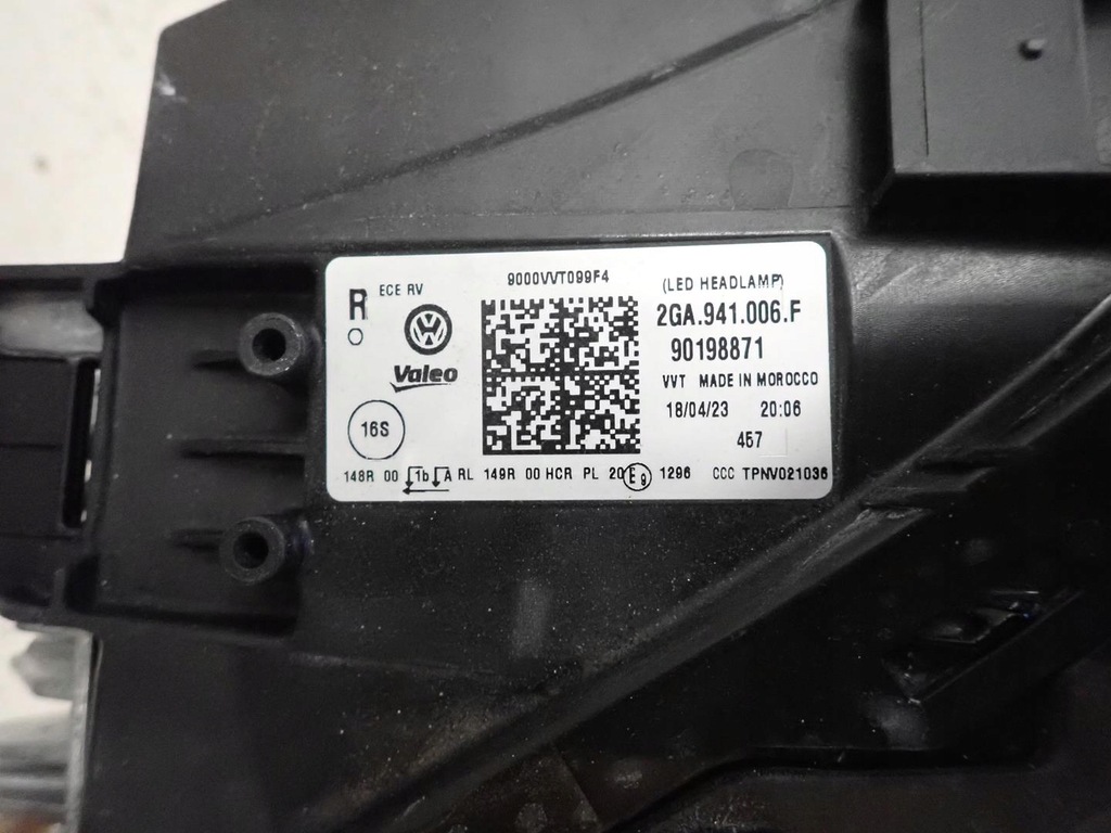 фото №3, Лампа перед правая vw t-roc 2021- full led