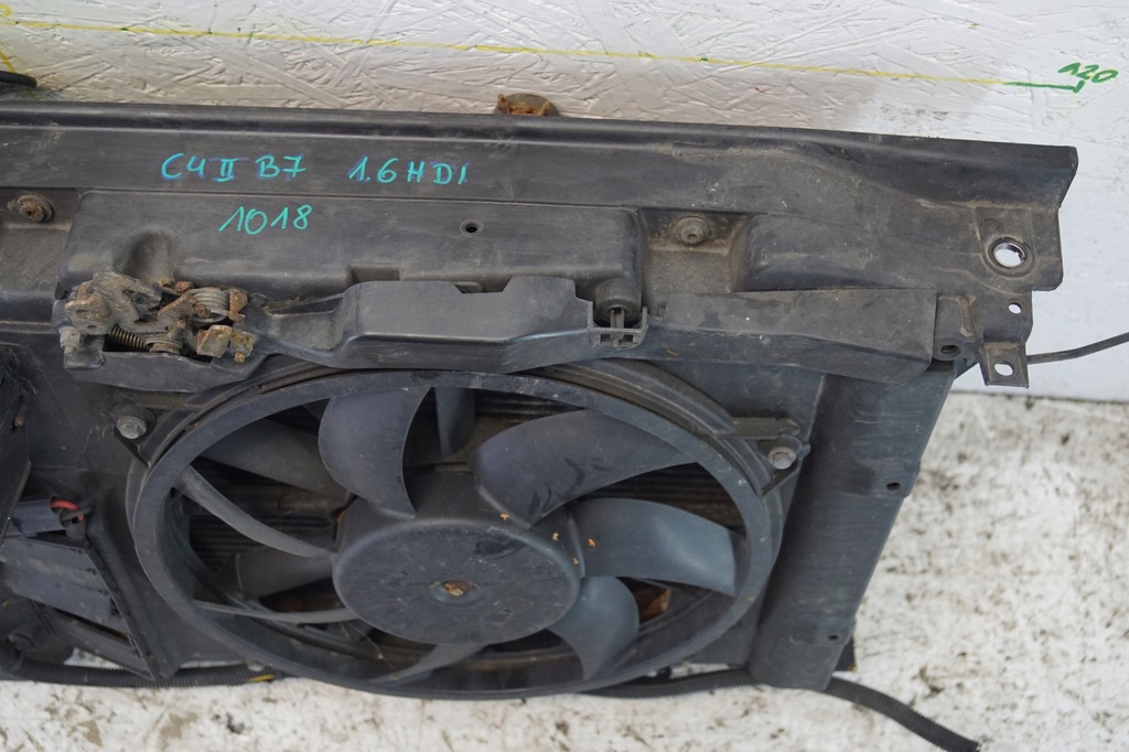 фото №6, Pas передній радіатор citroen c4 ii b7 1.6 hdi