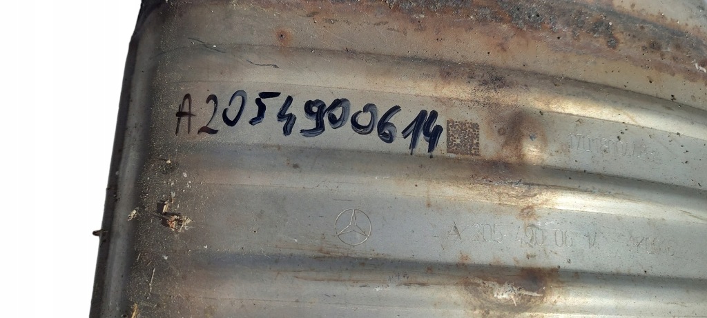 фото №8, Mercedes c klasa w205 гаситель средний выхлоп dpf a2054900614