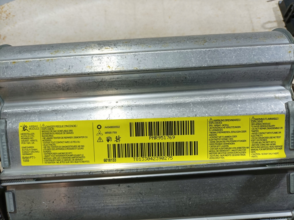 фото №6, Mitsubishi colt mk6 z30 панель приладів приладова панель приладів подушки безпеки ремені eu