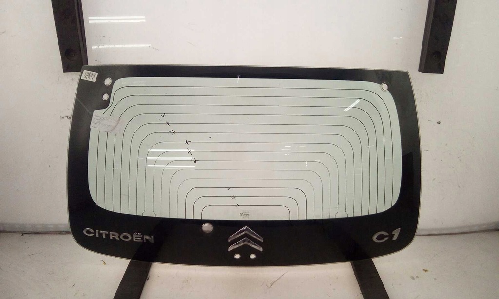 фото №1, Стекло задняя задняя citroen c1 3/5-drzwi 2005-2014 с подогревом оригинальная