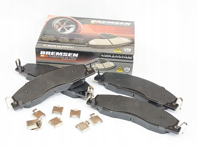 фото №1, Dodge ram 2500 2009-2018 гальмівні колодки гальмівні перед керамічні