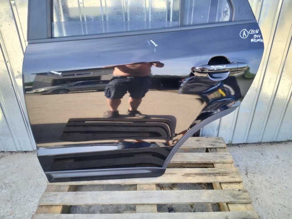 фото №7, Двері лівий задня hyundai santa fe santa-fe ii lata 2006-2009 колір eb