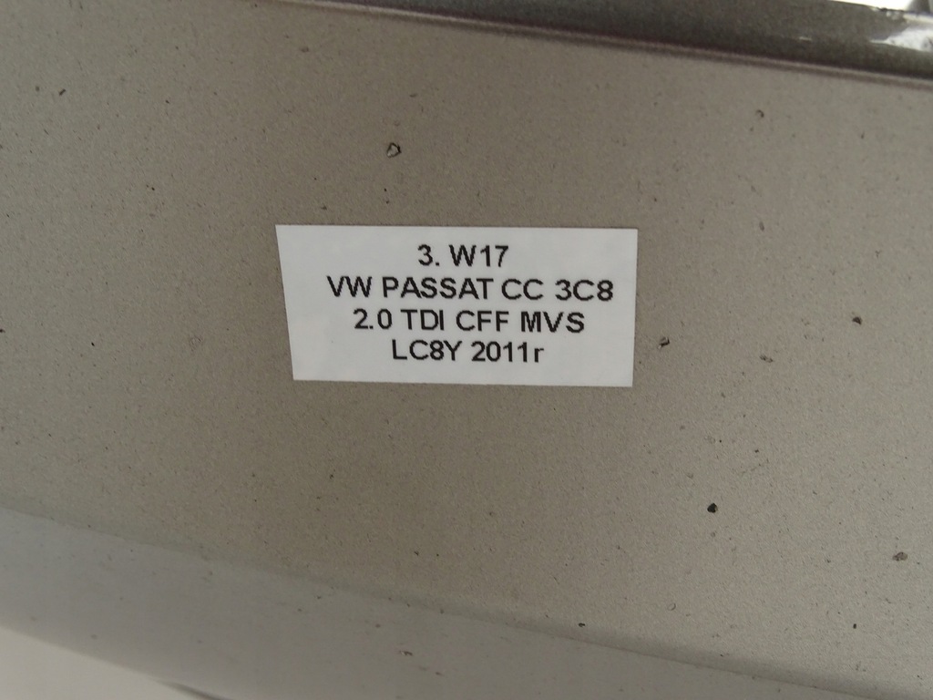 фото №16, Бампер перед передний решётка радиатора lc8y vw passat cc 08-12r 4x pdc противотуманные фары