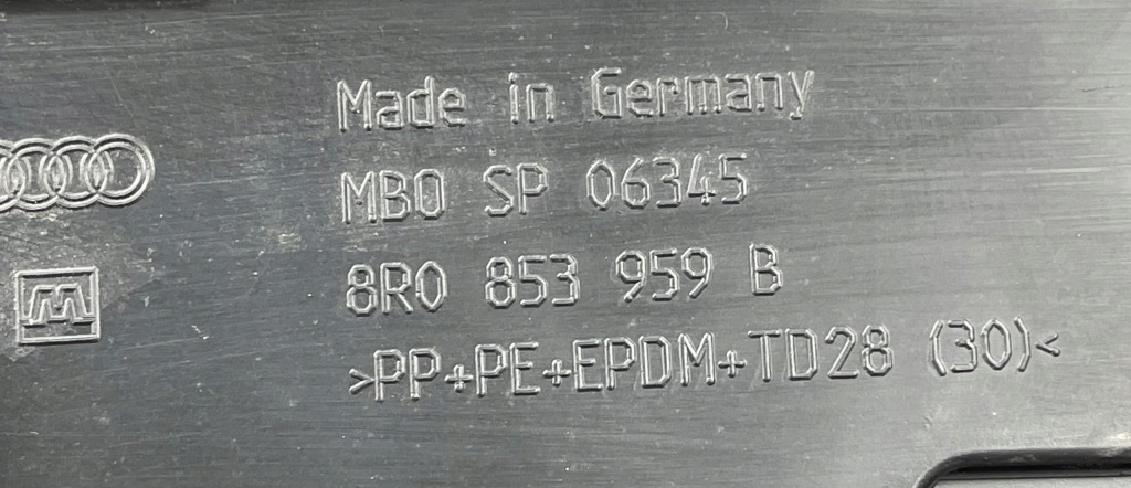 фото №14, K55 audi q5 i 8r молдинг двері лівий перед 8r0853959b