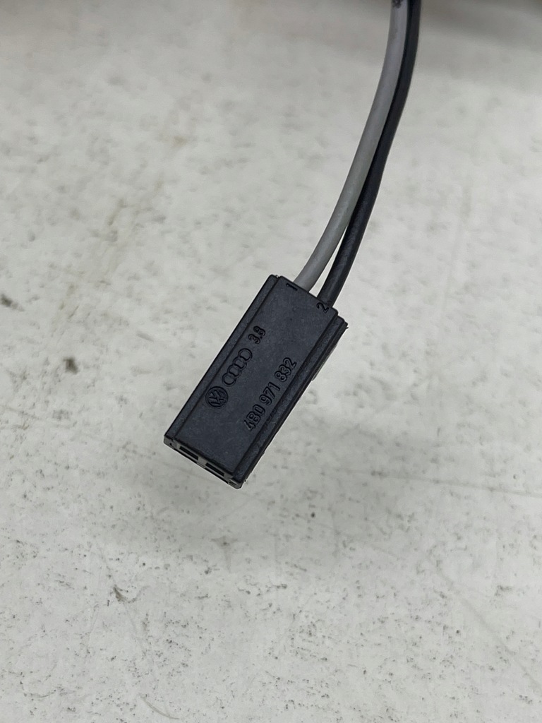 фото №6, Audi volkswagen seat skoda штекер колодка з'єднувач + шланг 4b0971832