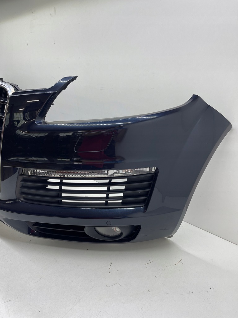 фото №10, Audi q7 4l s-line бампер перед полный kompletny 4x pdc цвет: lz5q niebieski