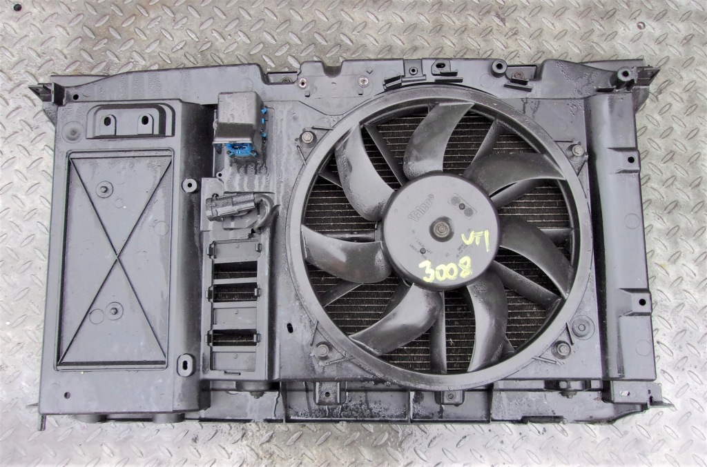 фото №1, Peugeot 3008 i vti pas передній радіатор комплект