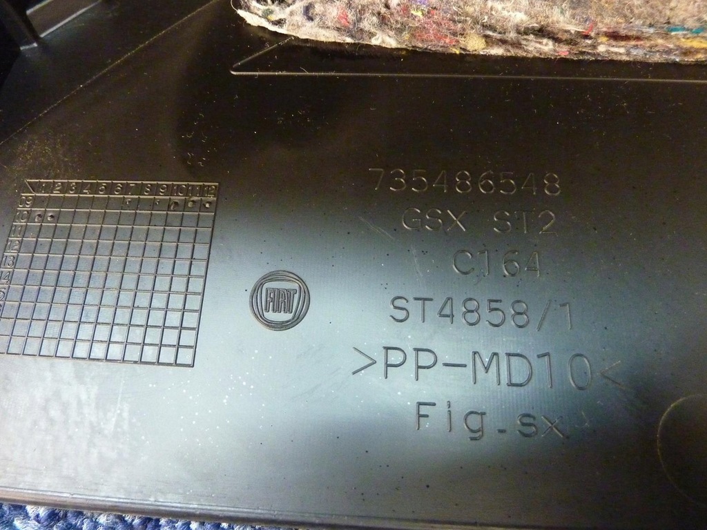 фото №9, Тунель середній накладка fiat punto evo / 2012