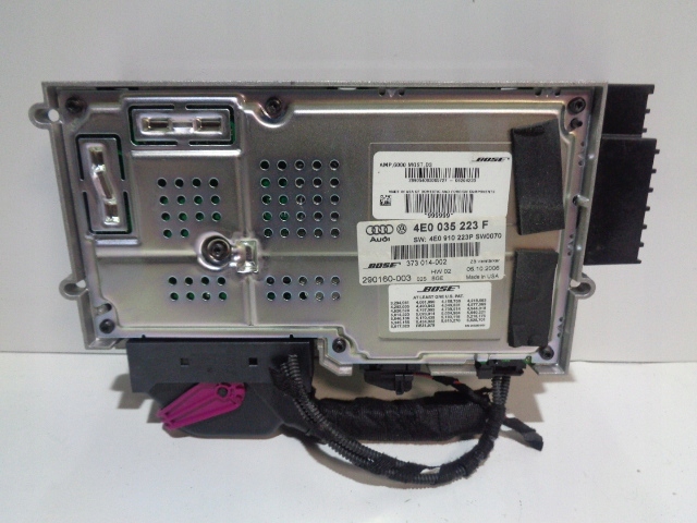 фото №7, Підсилювач bose audi a8 d3 03-06 4e0035223f