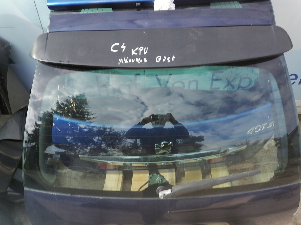 фото №8, Крышка багажника багажника задняя citroen c4 kpu