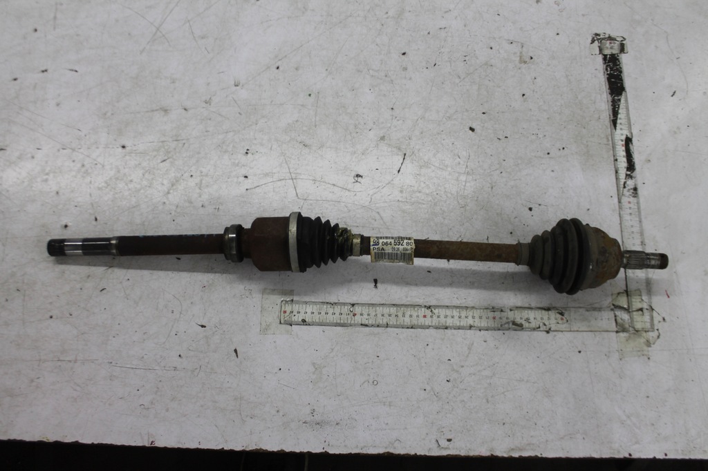фото №1, Приводной вал правый перед 9806459280 c4 cactus 1.6 d 14-17