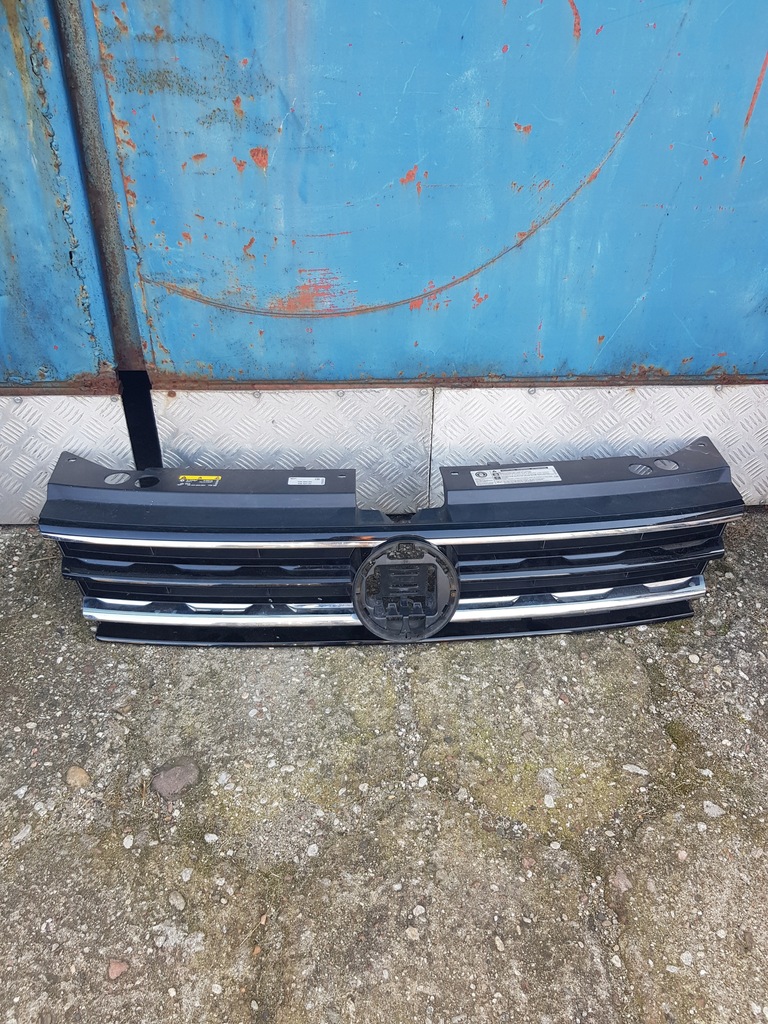 фото №1, Vw tiguan ii 5na решітка радіатора решітка радіатора гарний оригінал pod радар