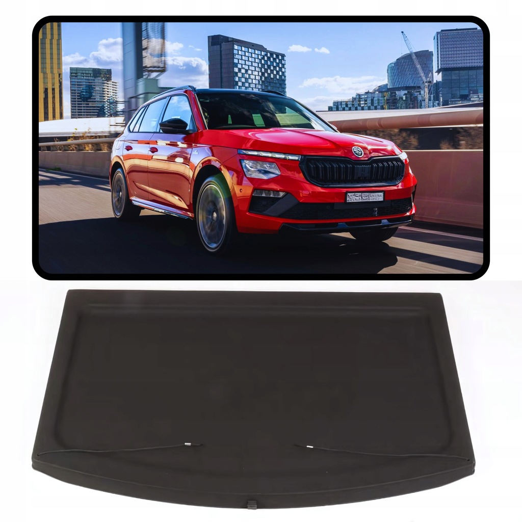 фото №1, Полка багажника задняя skoda kamiq czarna nowa