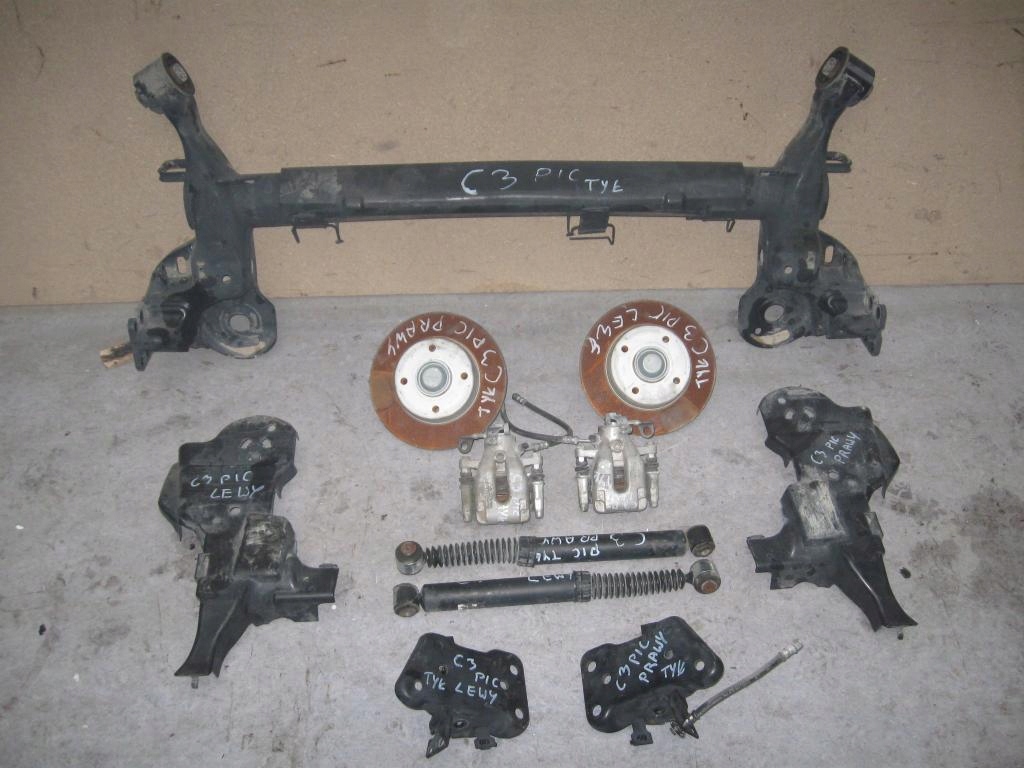 фото №1, Балка подвеска задняя citroen c3 picasso