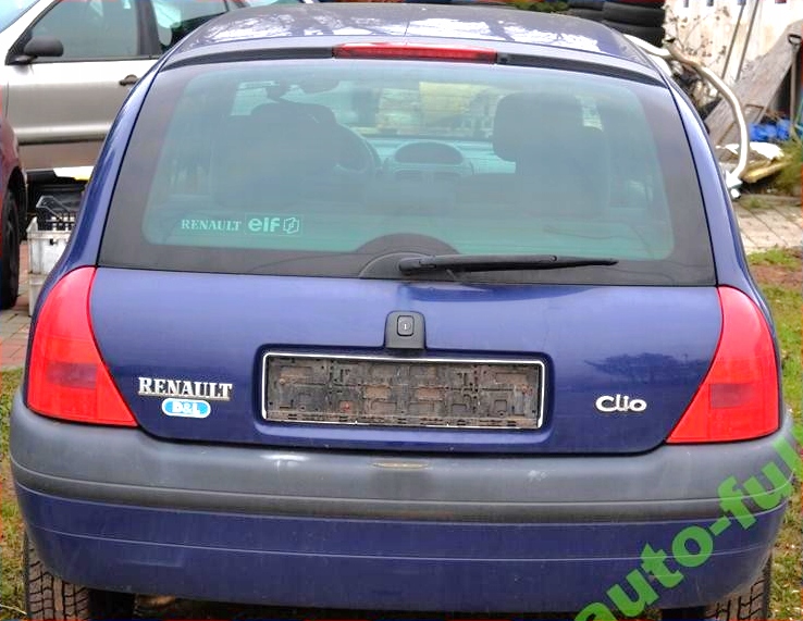 фото №1, Renault clio ii кришка багажника задня задня багажника код лакофарбового покриття ov460
