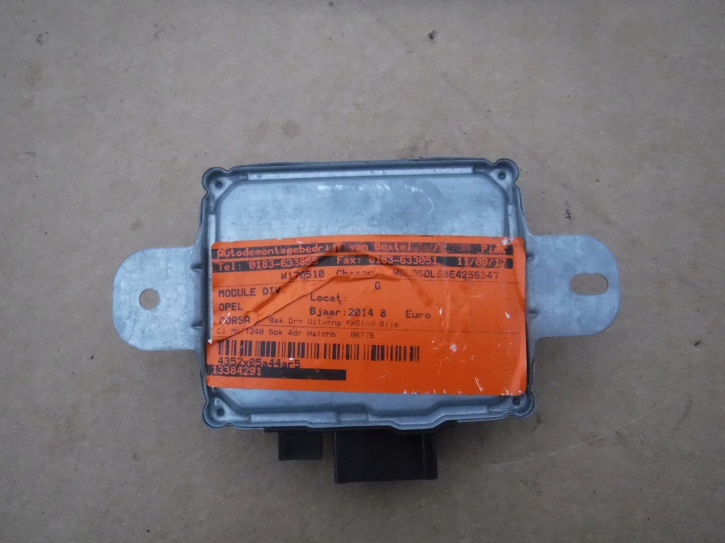 фото №2, Модуль блок управления радио opel insignia a 13384291