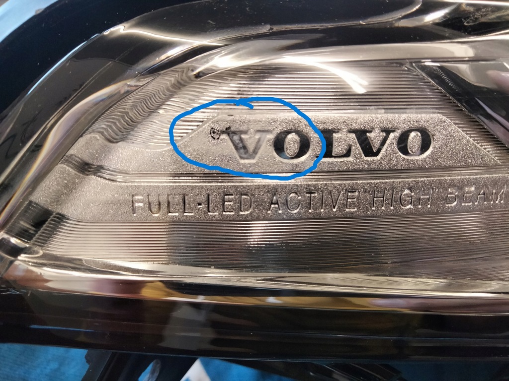 фото №7, Volvo xc90 xc-90 xc 90 2 ii 15- лампа права перед передня full led