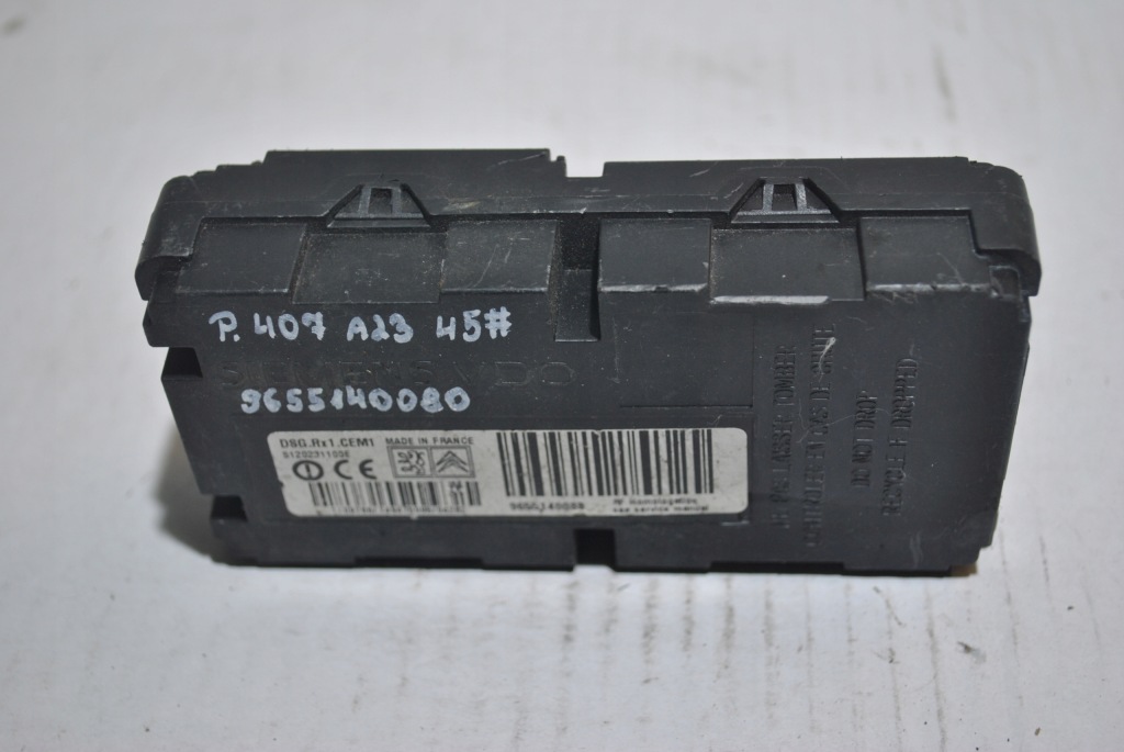 фото №1, Модуль давления шин peugeot 407 9655140080