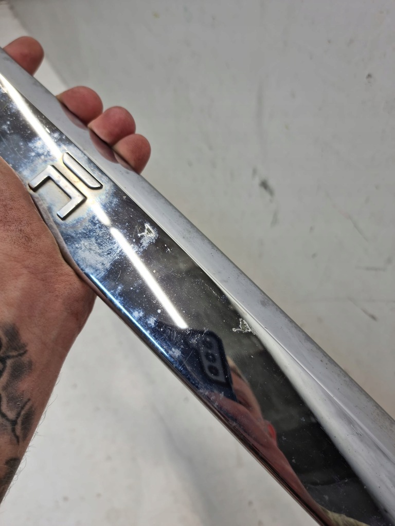 фото №3, Tesla model x молдинг хром кришки задня