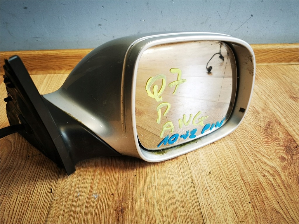 фото №6, Audi q7 4l 05-10 дзеркало праве 12 pin демонтаж uk