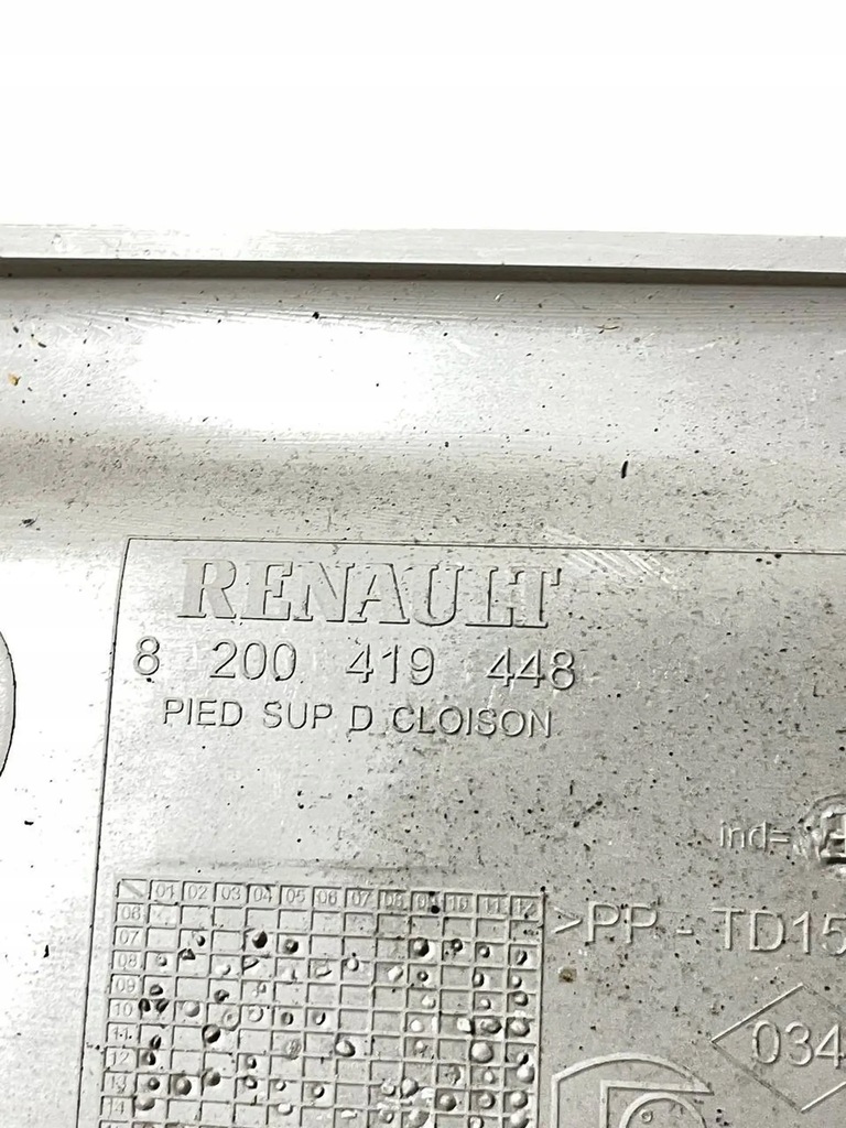 фото №10, Захист обшивка стійка правий середина mercedes citan w415 kangoo 2 8200419448