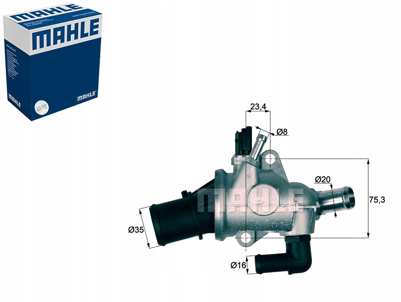 фото №1, Mahle термостат alfa romeo 156 2.0 jts 932axa 9