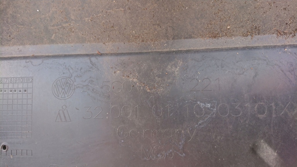 фото №9, Vw golf vii 7 5g0 бампер передній перед