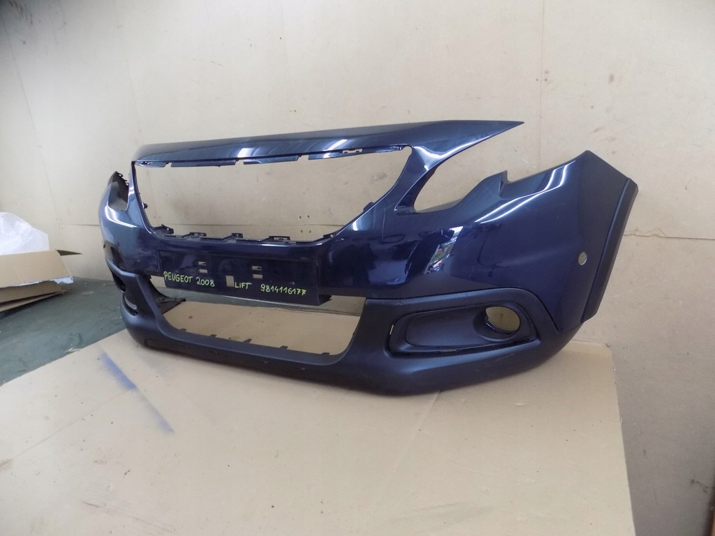 фото №6, Бампер перед передний peugeot 2008 1 i lift 16-19 9814116177 0ryginał eu