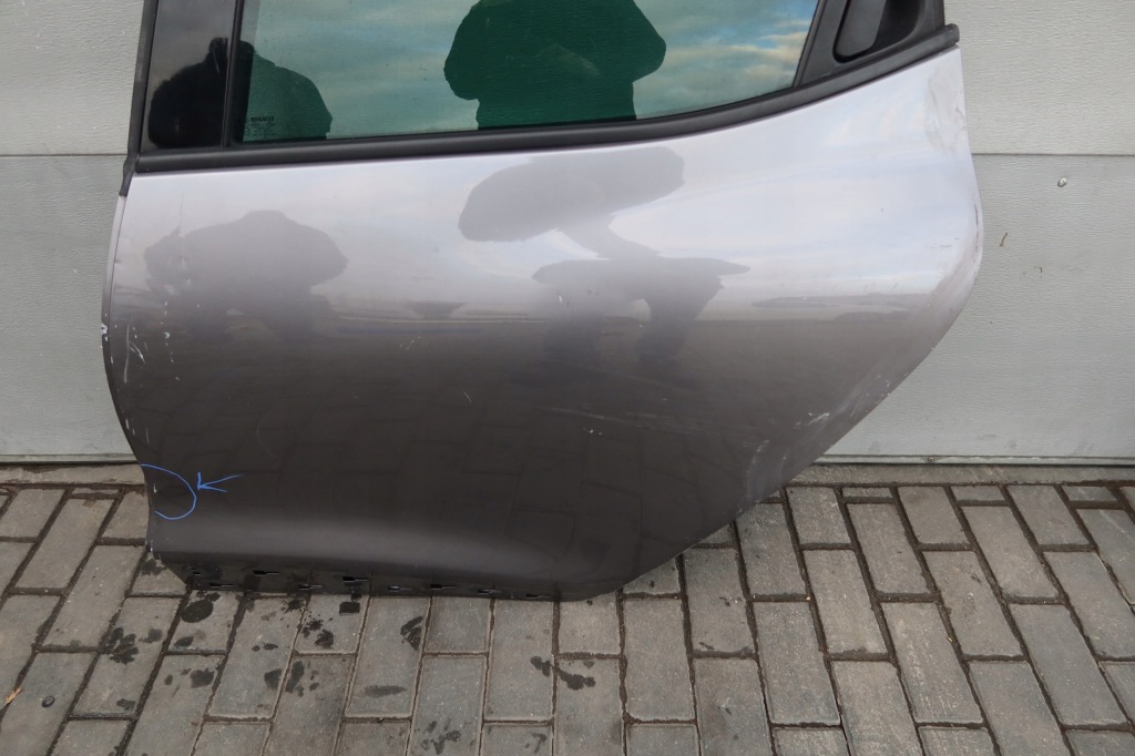 фото №3, Дверь левый задняя clio iv