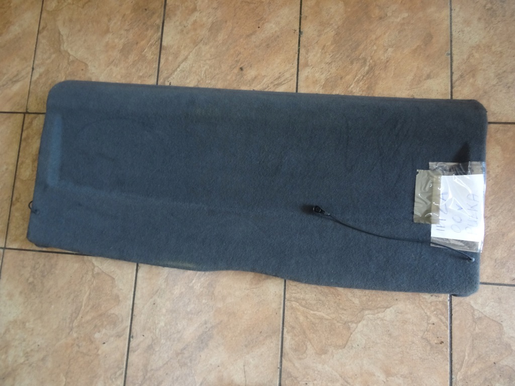 фото №1, Ibiza 1.4mpi 00' полиця багажника задня