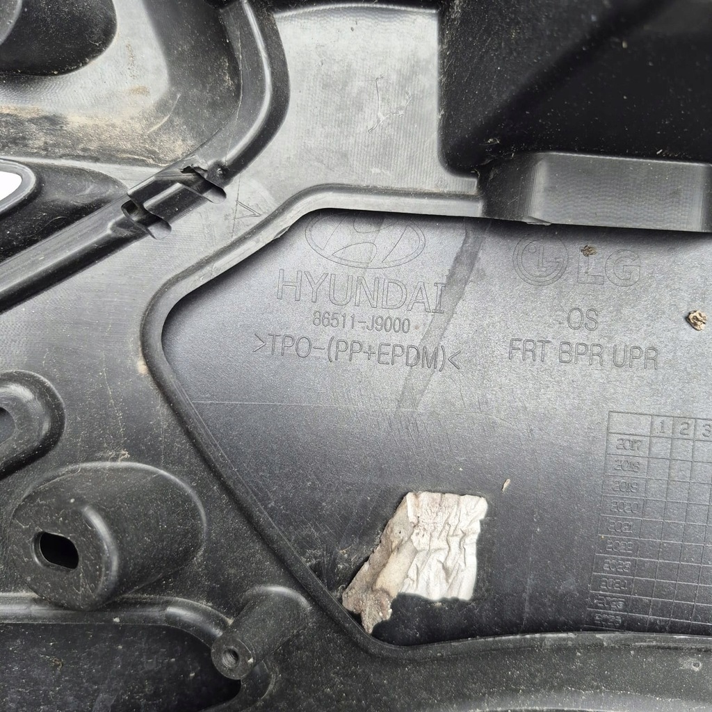 фото №7, Hyundai kona i 1 17-20 бампер перед передний 86512-j9000