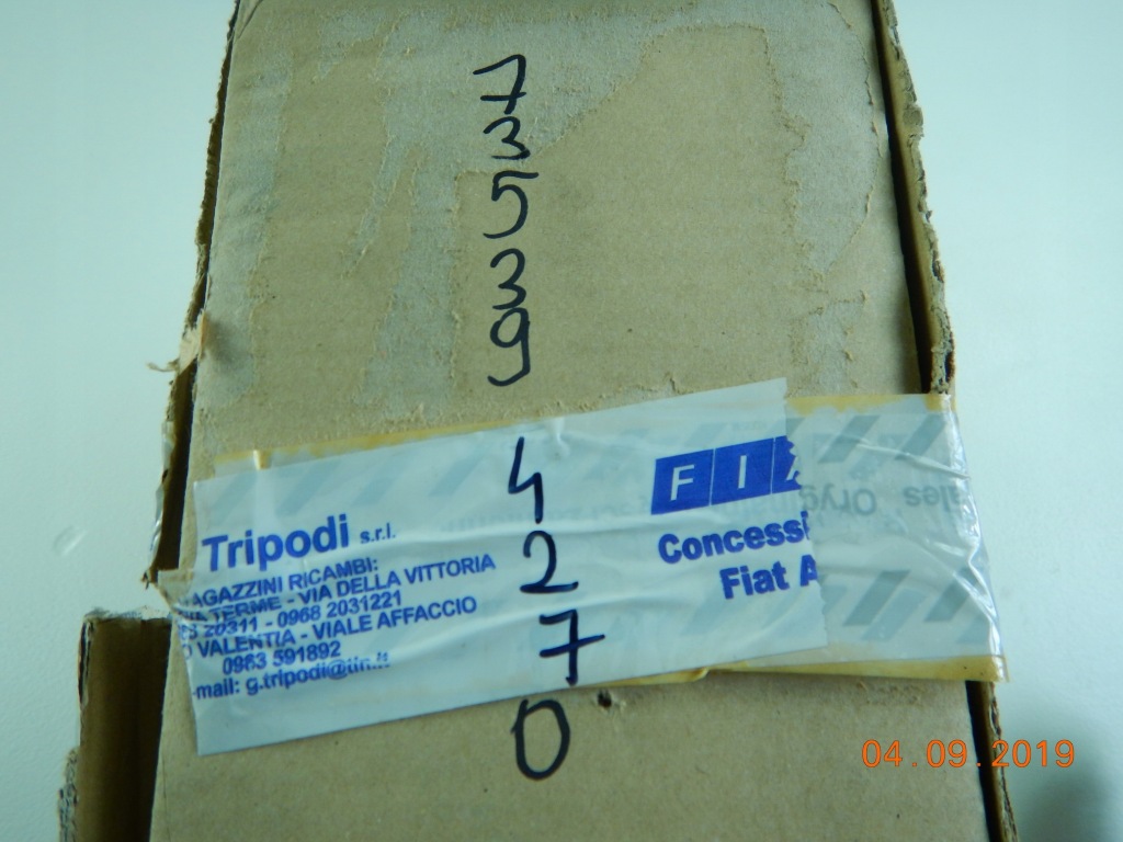 фото №9, Зеркало правое fiat doblo 04-05 оригинал aso