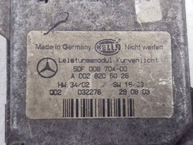 фото №7, Mercedes w164 w211 преобразователь лампы фара модуль поворота ксенон ксенон