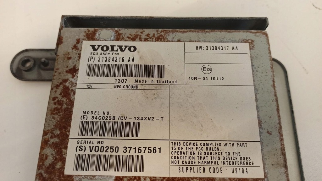 фото №1, Volvo xc70 усилитель 31384316