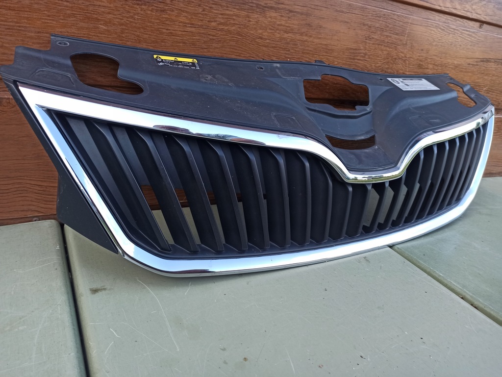 фото №3, Решітка радіатора решітка радіатора хром skoda rapid 5ja853668 org 2012-